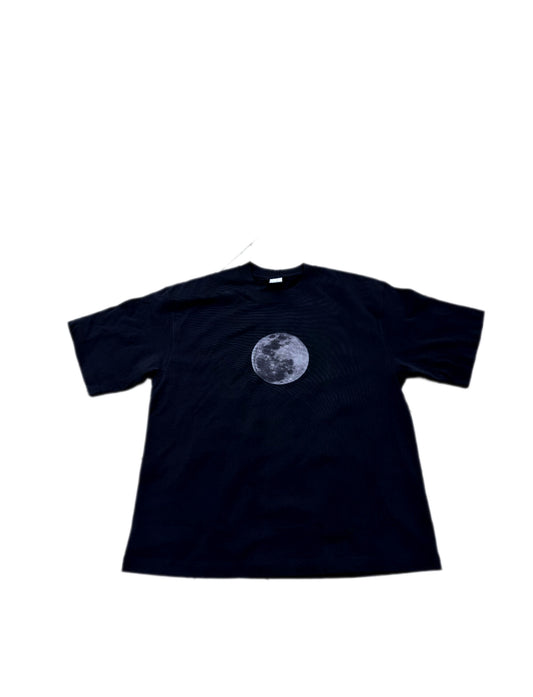 Moon and Lights Black T shirt